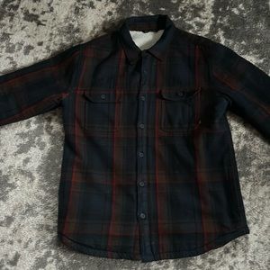 Backcountry Sherpa lined shirt jacket in excellent condition.